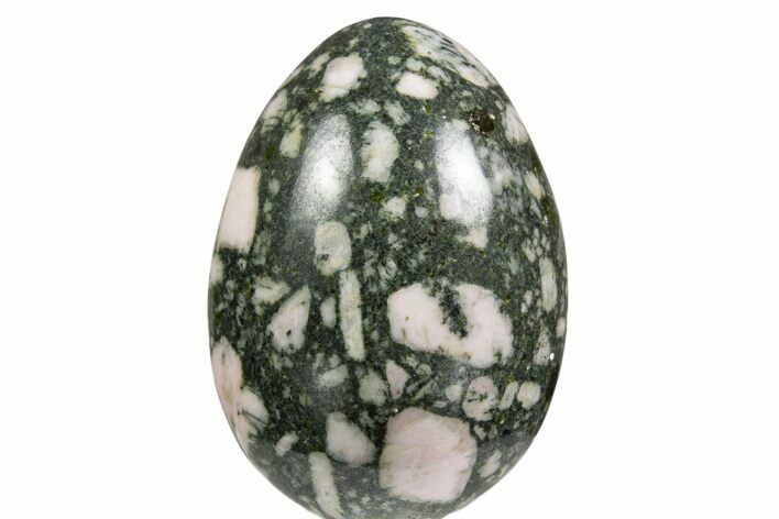 Polished Chinese Writing Rock Egg - Alaska #334141